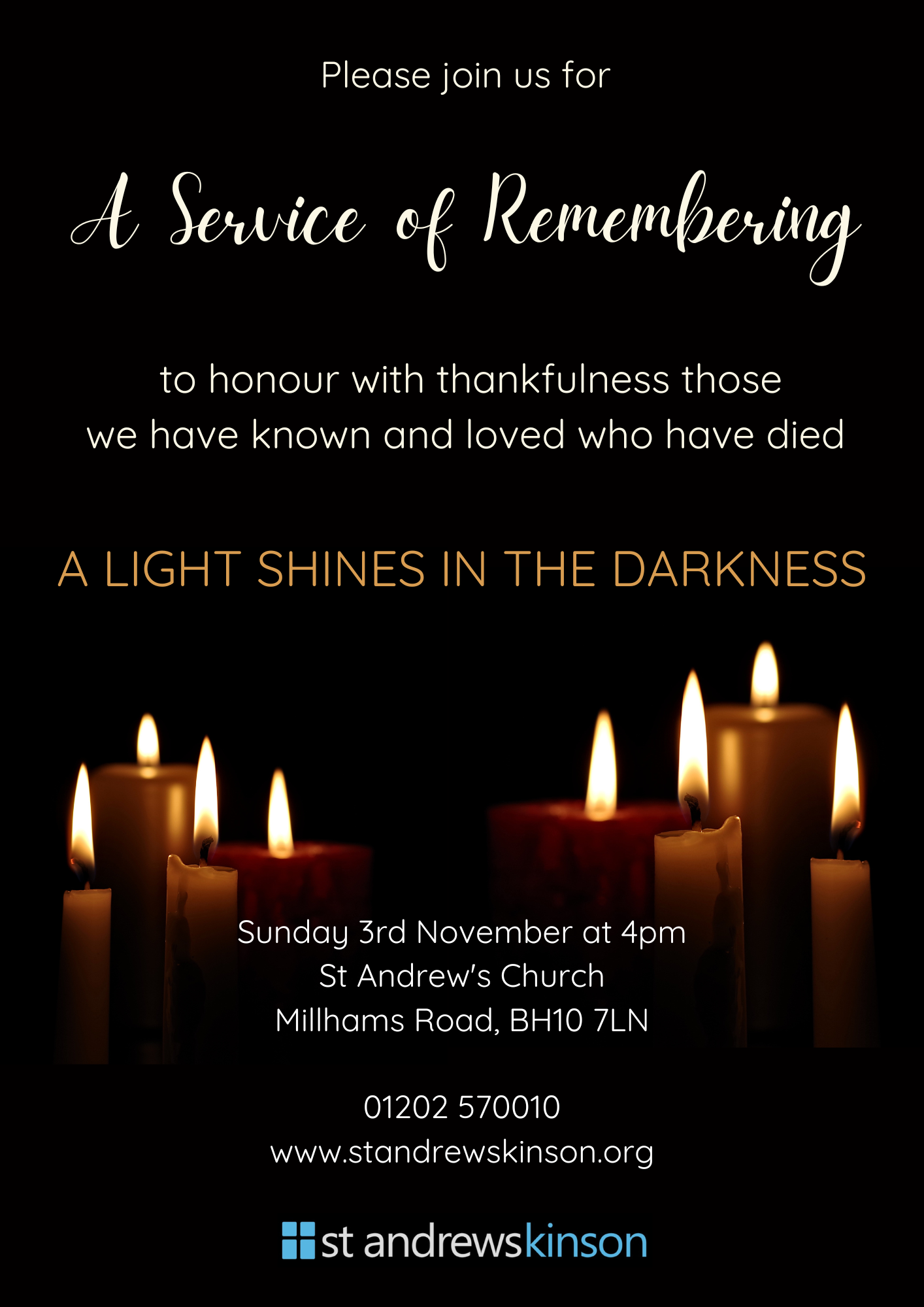 Service of Remembrance Poster 